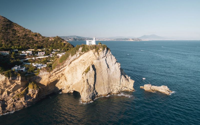 Capo Miseno nella Penisola flegrea