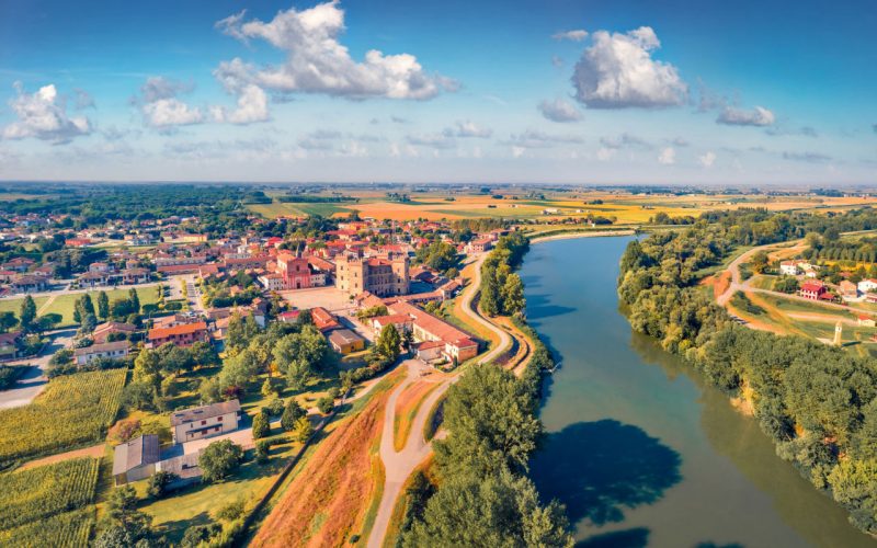 Mesola, a chegada à Emília-Romanha