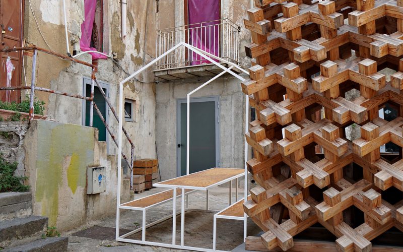 Installazione presso il Farm Cultural Park